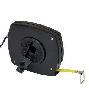Рулетка стальная лента 20м×10мм (черная) SIGMA (3816201) №3