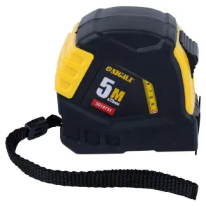 Рулетка обгумована 5м×25мм SIGMA (3814731) №3