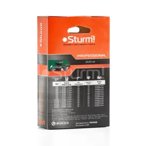 Ланцюг Sturm 52 ланки, 0,050", крок 3/8", супер зуб Sturm SC38013CST-52P №4
