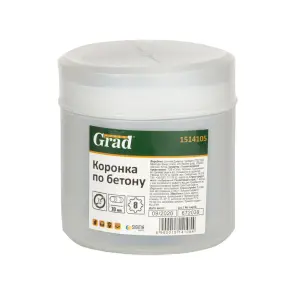 Коронка по бетону Ø75×70мм 8 зубців (тубус) GRAD (1514105) №4