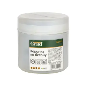 Коронка по бетону Ø80×70мм 10 зубцов (тубус) GRAD (1514115) №4
