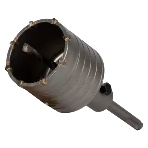 Коронка по бетону Ø65×70мм 8 зубцов + хвостовик 110мм SDS-plus GRAD (1514365) №1