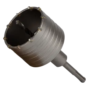 Коронка по бетону Ø80×70мм 10 зубцов + хвостовик 110мм SDS-plus GRAD (1514405) №1