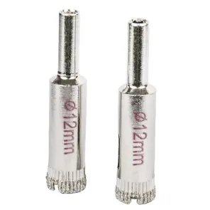 Коронки алмазные по керамике и стеклу Ø12мм (КРАТНО 2шт) SIGMA (1541121) №2