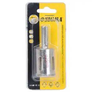 Коронка алмазная по керамике и стеклу Ø25мм SIGMA (1541251) №2