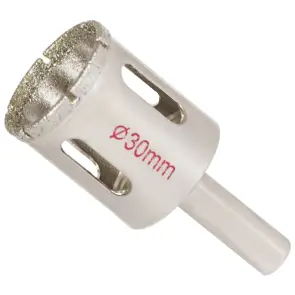 Коронка алмазна по кераміці і склу Ø30мм SIGMA (1541301) №1