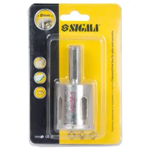 Коронка алмазна по кераміці і склу Ø30мм SIGMA (1541301) №2