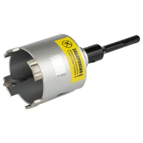 Коронка алмазна по бетону Ø72мм + хвостовик 110мм М16 SDS-plus ULTRA (1510762) №4
