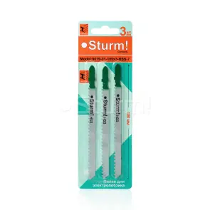 Пилки для лобзика по металлу Sturm 9019-01-100x3-HSS-7 №3