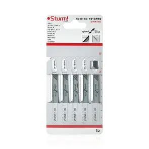 Пилки для лобзика по плитці 100 мм 5 шт Sturm 9019-03-101BPRO №3