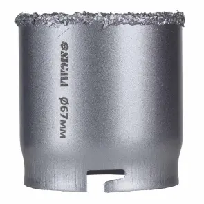 Коронка кільцева з вольфрамовим напиленням 67мм SIGMA (1512151) №1