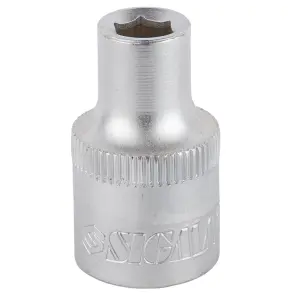 Насадка шестигранна коротка 1/2" 8мм CrV mid SIGMA (6071081) №2