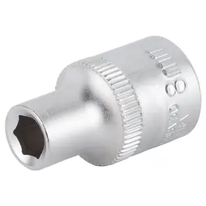 Насадка шестигранна коротка 1/2" 8мм CrV mid SIGMA (6071081) №3