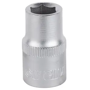 Насадка шестигранна коротка 1/2" 12мм CrV mid SIGMA (6071121) №2