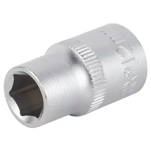 Насадка шестигранна коротка 1/2" 12мм CrV mid SIGMA (6071121) №3