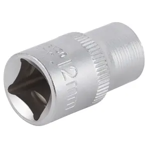 Насадка шестигранна коротка 1/2" 12мм CrV mid SIGMA (6071121) №4