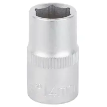 Насадка шестигранна коротка 1/2" 14мм CrV mid SIGMA (6071141)