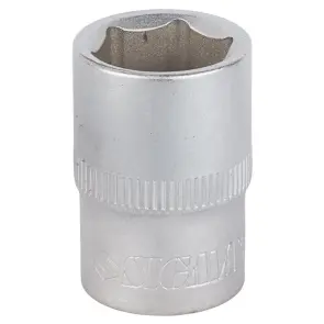 Насадка шестигранна коротка 1/2" 18мм CrV mid SIGMA (6071181) №2