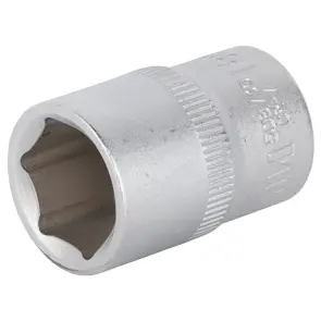 Насадка шестигранна коротка 1/2" 18мм CrV mid SIGMA (6071181) №3
