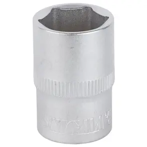Насадка шестигранна коротка 1/2" 19мм CrV mid SIGMA (6071191) №2