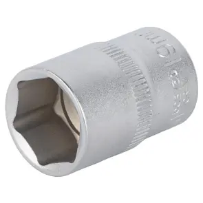 Насадка шестигранна коротка 1/2" 19мм CrV mid SIGMA (6071191) №3