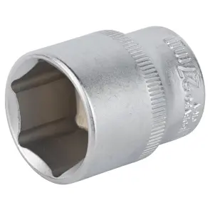 Насадка шестигранна коротка 1/2" 27мм CrV mid SIGMA (6071271) №3