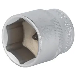 Насадка шестигранна коротка 1/2" 30мм CrV mid SIGMA (6071301) №3