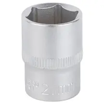 Насадка шестигранна коротка 1/2" 21мм CrV mid SIGMA (6071211)