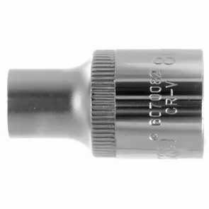 Насадка шестигранна коротка 1/2" 8мм CrV ULTRA (6070082) №4