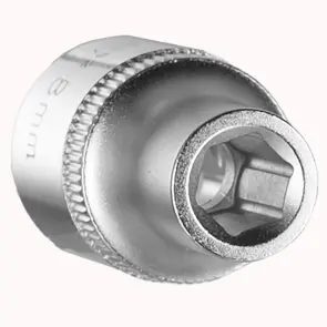 Насадка шестигранна коротка 1/2" 8мм CrV ULTRA (6070082) №6