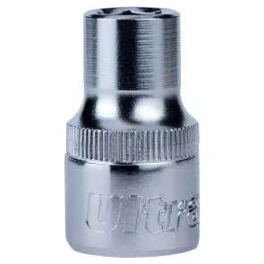 Насадка шестигранна коротка 1/2" 10мм CrV ULTRA (6070102) №1