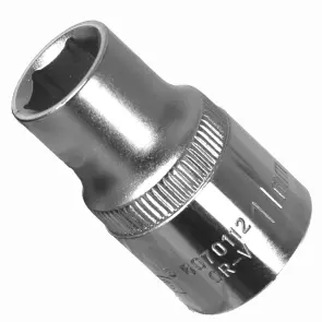 Насадка шестигранна коротка 1/2" 11мм CrV ULTRA (6070112) №6