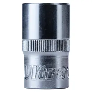 Насадка шестигранна коротка 1/2" 16мм CrV ULTRA (6070162) №1