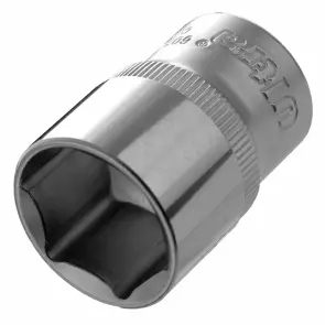 Насадка шестигранна коротка 1/2" 21мм CrV ULTRA (6070212) №3