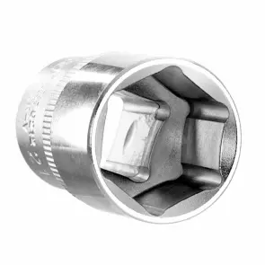 Насадка шестигранна коротка 1/2" 21мм CrV ULTRA (6070212) №6