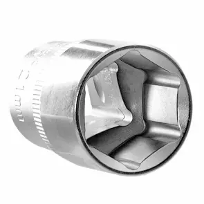 Насадка шестигранна коротка 1/2" 21мм CrV ULTRA (6070212) №7