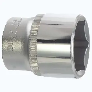 Насадка шестигранная короткая 1/2" 27мм CrV ULTRA (6070272) №4
