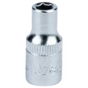 Насадка шестигранна коротка 1/4" 5мм CrV ULTRA (6060052) №1