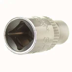 Насадка шестигранна коротка 1/4" 5мм CrV ULTRA (6060052) №3