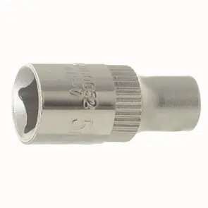 Насадка шестигранна коротка 1/4" 5мм CrV ULTRA (6060052) №4