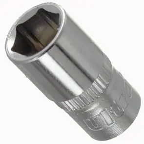 Насадка шестигранна коротка 1/4" 9мм CrV ULTRA (6060092) №3