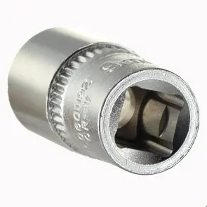 Насадка шестигранна коротка 1/4" 9мм CrV ULTRA (6060092) №4