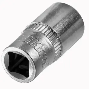 Насадка шестигранна коротка 1/4" 9мм CrV ULTRA (6060092) №8