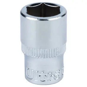 Насадка шестигранна коротка 1/4" 11мм CrV ULTRA (6060112) №1