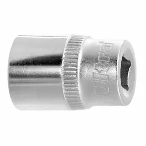 Насадка шестигранна коротка 1/4" 12мм CrV ULTRA (6060122) №2