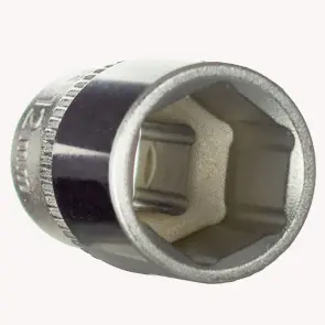 Насадка шестигранна коротка 1/4" 12мм CrV ULTRA (6060122) №6