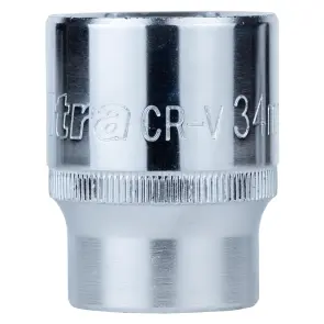 Насадка шестигранна 3/4" 34мм CrV ULTRA (6075342) №1