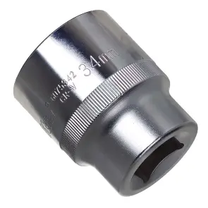 Насадка шестигранна 3/4" 34мм CrV ULTRA (6075342) №4