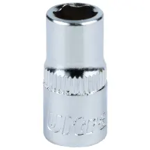 Насадка шестигранна коротка 1/4" 7мм CrV ULTRA (6060072)