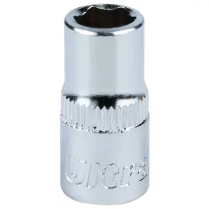 Насадка шестигранна коротка 1/4" 7мм CrV ULTRA (6060072) №1